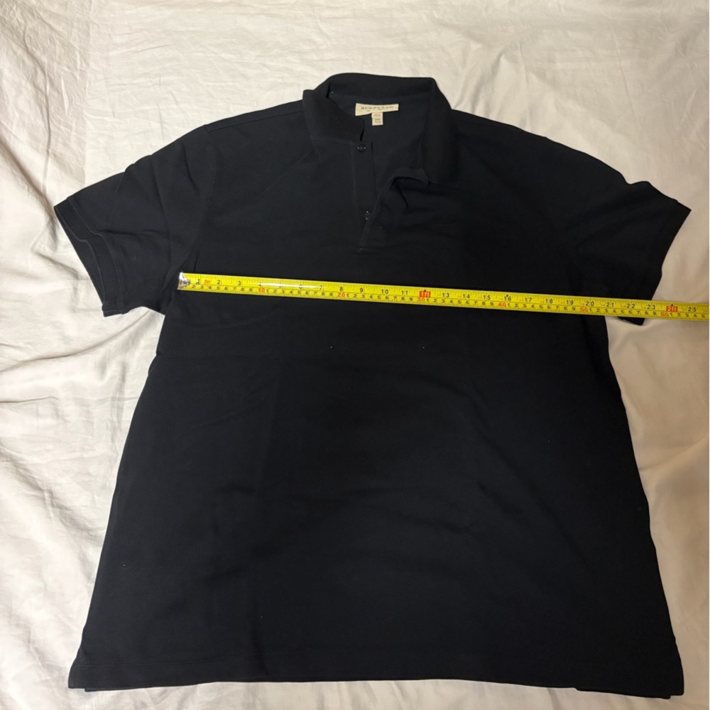 Burberry Men's Dark Polo Shirt - Picture 3 of 5
